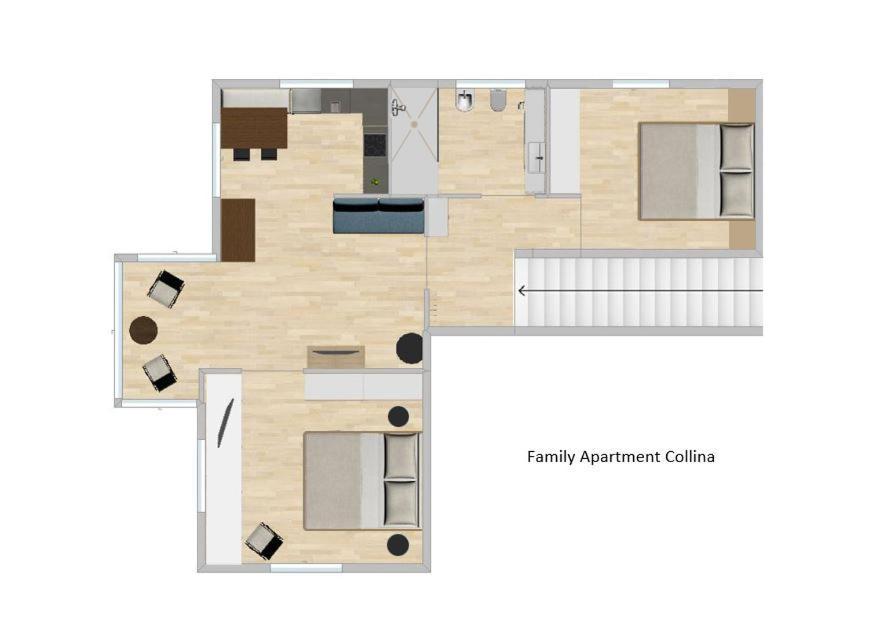 Apartment Cesa Collina Ortisei Exterior foto
